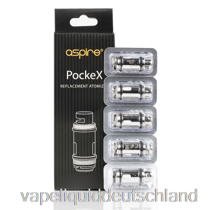 Aspire Pockex Ersatzspulen 0,6 Ohm Spulen Vape Deutschland